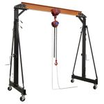 Sealey 2 Tonne Adjustable Portable Lifting Gantry Crane & Hoist Combo – SG2000KIT