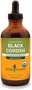 Herb Pharm Certified Organic Black Cohosh Extract for Female Reproductive System Support - 4 Ounce