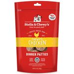 Stella & Chewy’s Freeze Dried Raw Dinner Patties – Grain Free Dog Food, Protein Rich Chewy’s Chicken Recipe – 396g Bag