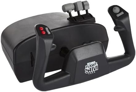 CH Products Flight Sim Yoke USB ( 200-615 ), Black