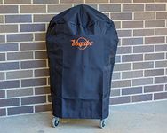 BBQube Heavy Duty Large Kamado Grill Cover for Vision Grill, Louisiana Grill 24", Kamado Joe, Char-Griller Akorn Kamado and Other Large Grills of The Similar Size, 31" (Dia) x 47" (Tall)