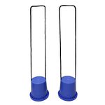 Get Out! Bucket Stilts in Blue - Kid Stilt 2-Pack (Pair) Walking Cups for Children - Kids Stepper Toy Walking Stilts