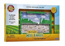 Uncle Milton | Original Ant Farm | Contains 4 Antports to Connect Your Ant Farm Other Habitats, Classic Kids Educational Toy, Boys and Girls Outdoor Toys, Ages 6+ | Basic Fun 00015