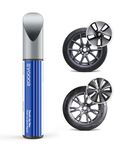 EVOOOR Wheel Rims Touch Up Paint for Tesla - DIY Curb Rash Repair With Color-Matched(Midnight Silver) for Model 3/S Aero/Tempest Wheels