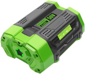 waitley 56V 5.0Ah Replacement Battery Compatible with EGO 56-VoIt BA2800T BA2800 BA4200 BA1400 Power+ Cordless Tools Lawn Mower Leaf Blower Chainsaw (Not Made in EGO)
