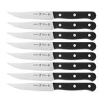 HENCKELS Solution Razor-Sharp Steak Knife Set of 8, German Engineered Informed by 100+ Years of Mastery, Gift Set