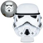 Paladone Star Wars Stormtrooper Mask Light - Officially Licensed Disney Merchandise, Wall Mountable or Free-Standing Lucas Film Character Lamp, USB or Battery Powered