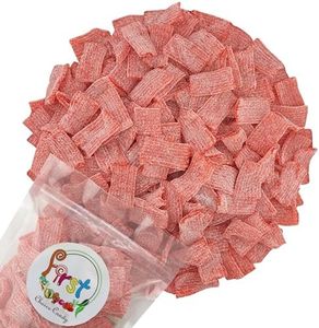 Variety Color Sour Gummy Belts (6.6 Pound (Pack of 1), Mini Strawberry Bites)