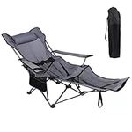 KEFOMOL Camping Lounge Chair, Porta