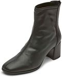 Rockport Womens Violetta Stretch Boot, Black Synthetic, 8