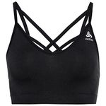 Odlo Women Sports bra SEAMLESS SOFT LOW SUPPORT, black - grey melange, M