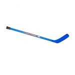 Cosom Elementary Plastic Hockey Sticks for Floor Hockey, Ice Hockey, and Street Hockey for Kids, Youth Hockey Training Equipment, Physical Education Equipment, Plastic 36" Stick, Standard Shaft, Blue