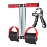 ODDISH Way to Fitness Tummy Trimmer Double Spring with Hand Grip Counter Combo Pack for Men & Women - Ab Exercise Equipment, Abdominal Workout for Home & Gym Use - Stomach, Abs, Belly Exercise