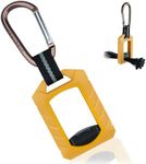 Melotough Zip Tie Organizer Band,Zip Tie Holder,Reusable,Cable Tie Bracket for Multi-Purpose Indoor and Outdoor Use,Yellow,1Pcs