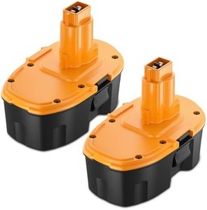 2X 5.0Ah/5000mAh Replacement for Dewalt 18V Battery DC9096 DE9098 DE9503 DE9039 DE9095 DE9096 DW9096 DW9095 DW9098 Cordless Drill