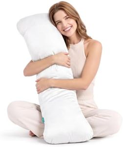 Oubonun Weighted Body Pillow for Side Sleepers, 48x14in 9.4lbs