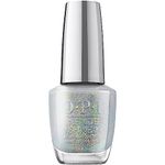 OPI Infinite Shine, Opaque & Holographic Finish Silver Nail Polish, Up to 11 Days of Wear, Chip Resistant & Fast Drying, Fall 2023 Collection, Big Zodiac Energy, I Cancer-tainly Shine, 0.5 floz