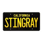 CobraKai | STINGRAY | Metal Stamped License Plate