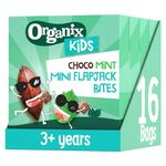 Organix KIDS Cool Choco Mint Mini Flapjack Bites 3+ Years 4 x 23 g (Pack of 4)