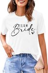 Team Bride Shirts Hen Party T Shirts for Women Bridal Party Shirt Bridesmaid Tee Shirt