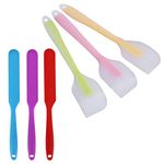 Exceart 6pcs Silicone Stir Sticks Kit Silicone Spatula Epoxy Stir Stick Silicone Epoxy Brushes for Mixing Resin, Paint, Epoxy, DIY Crafts