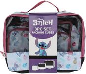 Disney Stitch Flower Pattern 3-Piece Packing Cube Set