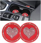 CGEAMDY 2 PCS Bling Car Cup Holder 