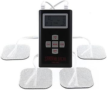 Santamedical Dual Channel TENS Unit/EMS Unit Electrotherapy Pain Relief Device