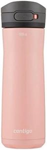 Contigo Jackson Chill Trinkflasche, große BPA-freie Edelstahl Wasserflasche, 100% auslaufsicher, hält Getränke bis zu 24 Stunden kühl; Thermoflasche für Sport, Fahrrad, Joggen, Wandern, 590 ml