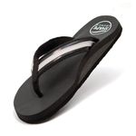 SHAPECRUNCH Women's Arch Support Slippers | Ortho Flipflops with soft MCR footbed - Reduce Pressure on Feet, Joints, and Back (Grey, 8)