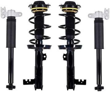 PM Auto Set of 4 Front Quick Complete Strut-Coil Spring-Rear Shock Compatible With 2018-2022 Chevrolet Equinox FWD