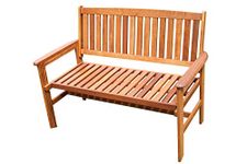 Tropicana Hardwood 2 Seater Garden Bench