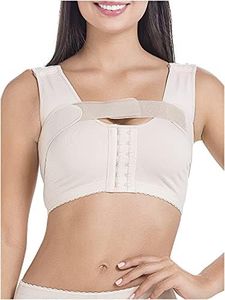 MARIAE 9000 Breast Implant Stabilizer Bra Band | Soporte para El Pecho Beige XS