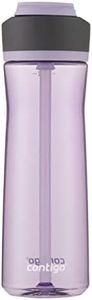 Contigo Ashland 2.0 Water Bottle, 24 oz - Leak-Proof Lid, Protective Spout Cover - Cupholder Friendly, Dishwasher Safe, BPA Free - Lavender