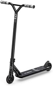 Fuzion X-5 Pro Scooter - Trick Scooter for Kids 8 Years and Up - Pro Scooters for Teens - Best Stunt Scooter for BMX Scooter Tricks (Black)