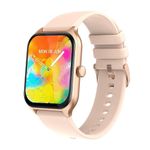 Techspark Storm Smartwatch with 1.96" HD Display,Bluetooth Calling with Dialpad,Multiple Sports Modes & Watch Faces,Spo2 & Heart Rate Monitoring,Bluetooth Camera with Extra Magnetic Strap (Rose Gold)