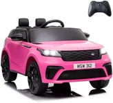 TOBBI Licensed Land Rover VELAR Electric Car for Kid by TOBBI,12V 7AH Ride On Toy for Kids Ages 3-8,Kids Ride On Car w/Remote Control/Music/Safety Belt,Double Doors