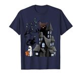 Scary & Haunted house best fit t-shirt for men women husband