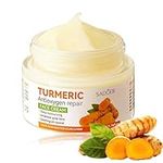 Turmeric Face Cream,Anti Aging Cream For Radiant&Glowing Skin,Dark Spot Corrector Remover For Face,Natural Turmeric Cream Skin Care,Moisturizing Erase Fine Lines,Firming