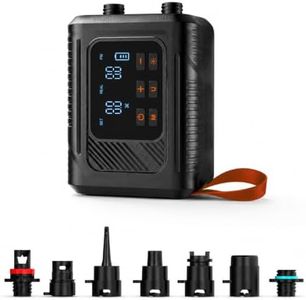 Sheentips 20PSI 13500mAh Electric SUP Pump Inflator Deflator for Paddle Boards