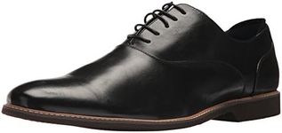 Steve Madden Men's Nunan Oxford, Black, 15