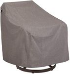 Modern Leisure® Garrison Patio Swivel Lounge Chair Cover, Waterproof, 37.5" L x 39.25" W x 38.5" H, Granite