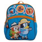 AI ACCESSORY INNOVATIONS Boys & Girls 12” Mini Backpack, School Bag for Pre-School & Kindergarten, Features Front Pocket, Bluey, S, 12" Backpack