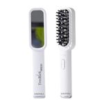 SKINSKA NATURALS TresRich LED Rechargeable Hair Growth Comb, Head Massager with Serum Dispenser, 3-Mode Hair Brush with Red & Purple Light, EMS Vibration for Hair Fall Control & Scalp Therapy Men/Women