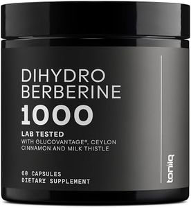 Dihydroberberine Supplement 1000mg GlucoVantage Cinnamon Milk Thistle
