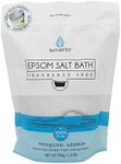 Bathefex Fragrance Free Epsom Salt Bath, 1.4kg