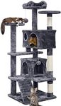 Yaheetech 138.5cm Cat Tree Tower Sc