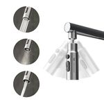 WaterScience Tap Extender for Kitchen Sink - Compact | Upto 70% Water Saving | 360 Degree Rotation, 35 x 35 x 80 Millimeters