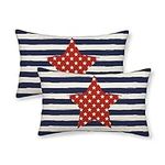 4th of July Pillow Covers 12x20 Inc