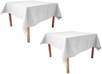 Pack of 2, Weavric Square Tableclot